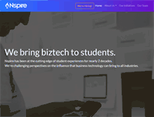 Tablet Screenshot of nspire.org